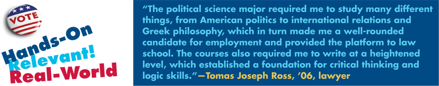 political science banner